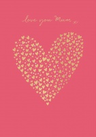 Love you Mum Card By Sara Miller London